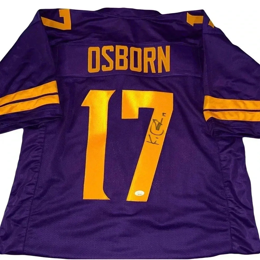 Signed K.J. Osborn Minnesota Vikings Jersey - Size XL - Authenticated
